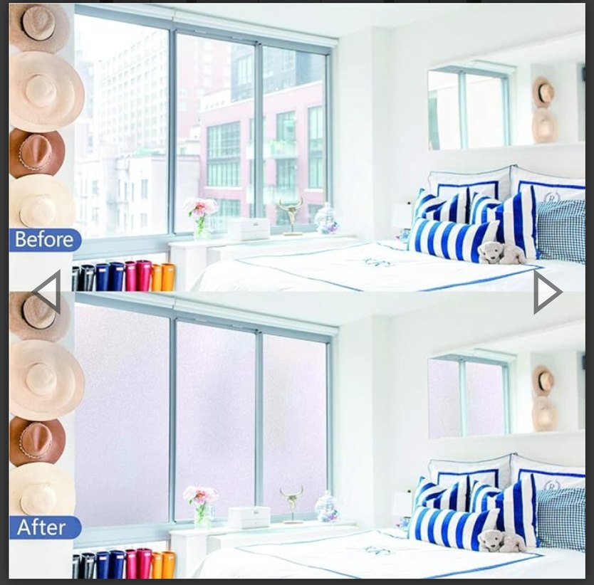 BUZLU CAM FİLMİ 3 METRE x 45 CM - Görsel 3