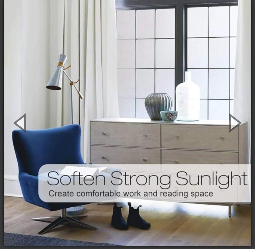 BUZLU CAM FİLMİ 3 METRE x 45 CM - Görsel 4