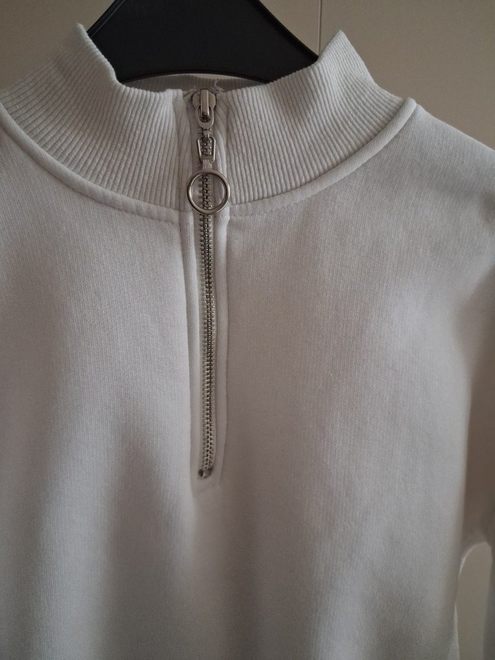 boğazlı triko body ve sweatshirt - Görsel 2