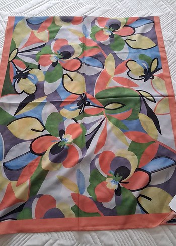 Pastel Çok Renkli Şal - Görsel 2