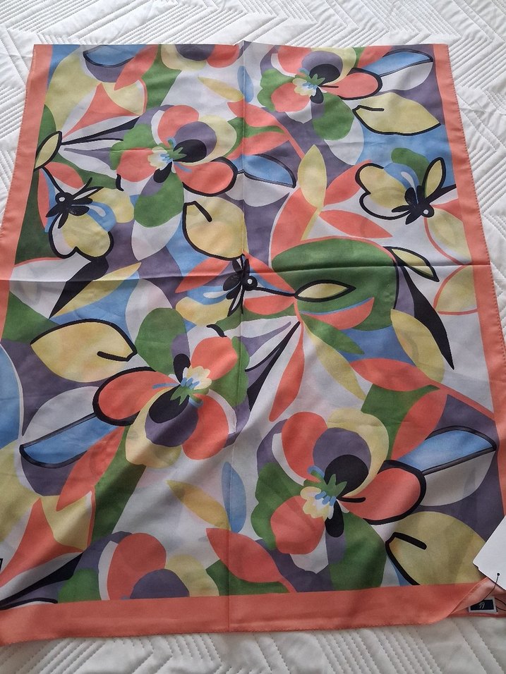 Pastel Çok Renkli Şal - Görsel 2