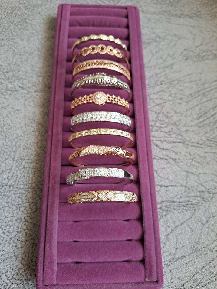 Renkli Nakışlı Bohem Kadın Bileklikler - Görsel 2