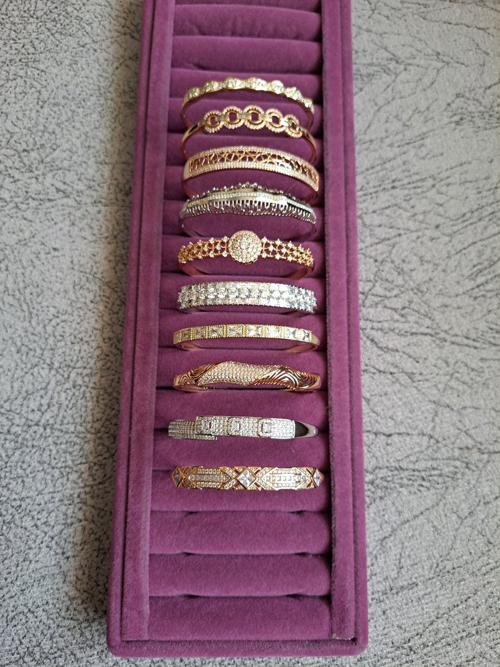 Renkli Nakışlı Bohem Kadın Bileklikler - Görsel 3