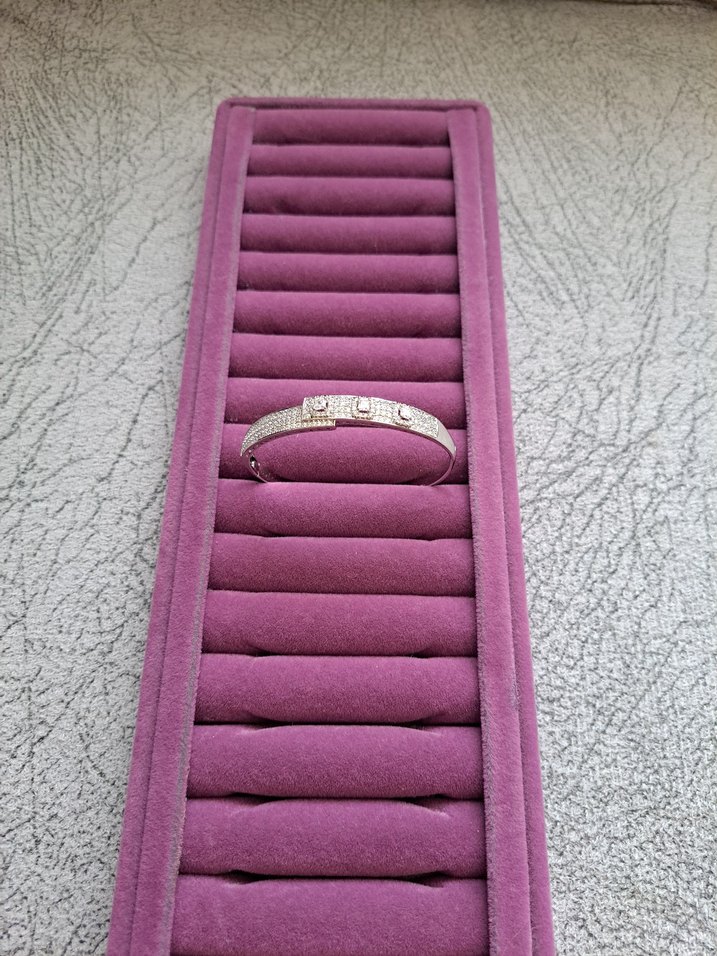 Modern Klasik Yılan Desenli Kadın Bileklik - Görsel 2