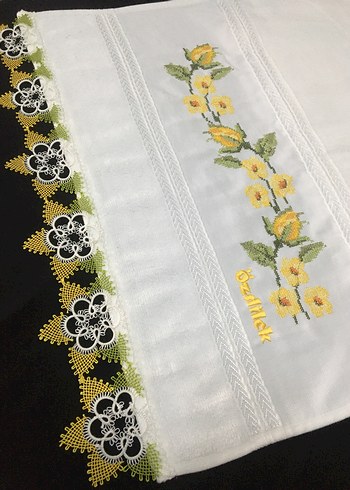 Çeyizlik İğne Oyası Havlu(Özdilek)