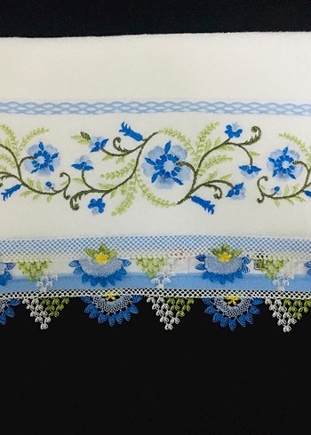 Beden Çeyizlik İğne Oyası Havlu(Özdilek)