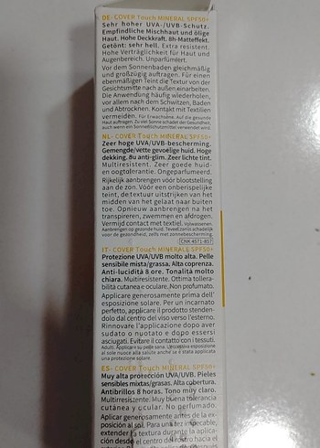 Bioderma Photoderm Cover Touch Mineral SPF 50+ 40g - Görsel 2