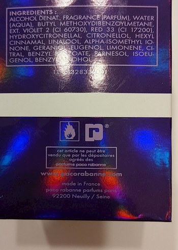 Paco Rabanne Ultraviolet Kadın Parfümü 80 ml - Görsel 6