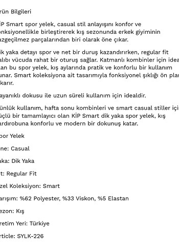 Kip Etiketli Yelek - Görsel 8