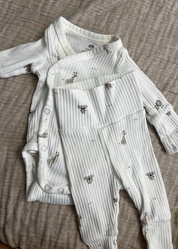 Uzun Kollu Zebra Desenli Bebek Tulumu