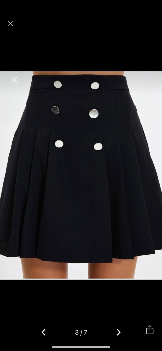 Siyah Mini Etek - Görsel 3