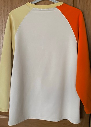 diğer Beden çeşitli Renk Manuka Nakış Detaylı Sweatshirt Tunik
