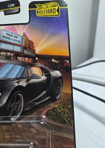 Hot Wheels Premium '16 Bugatti Chiron Siyah Oyuncak Araba