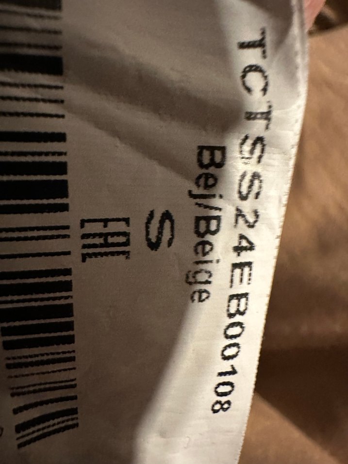 Bej Kemerli Uzun Kadın Elbise - Görsel 4