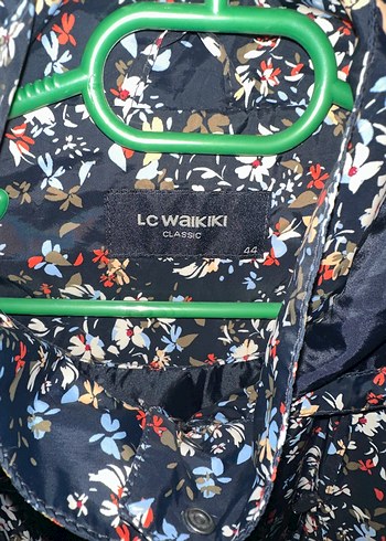 Çiçek Desenli Midi Kadın Ceket - Görsel 3