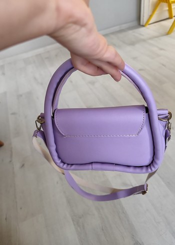 Trendyol & Milla Pastel Mor Deri Kadın Çanta
