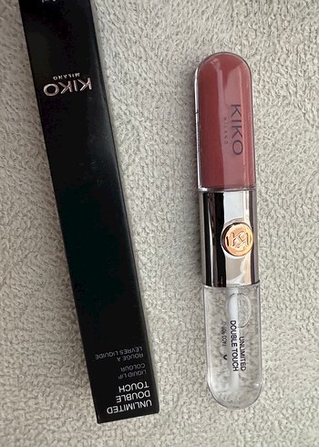 KIKO Double Touch Parlak Ruj - Görsel 5