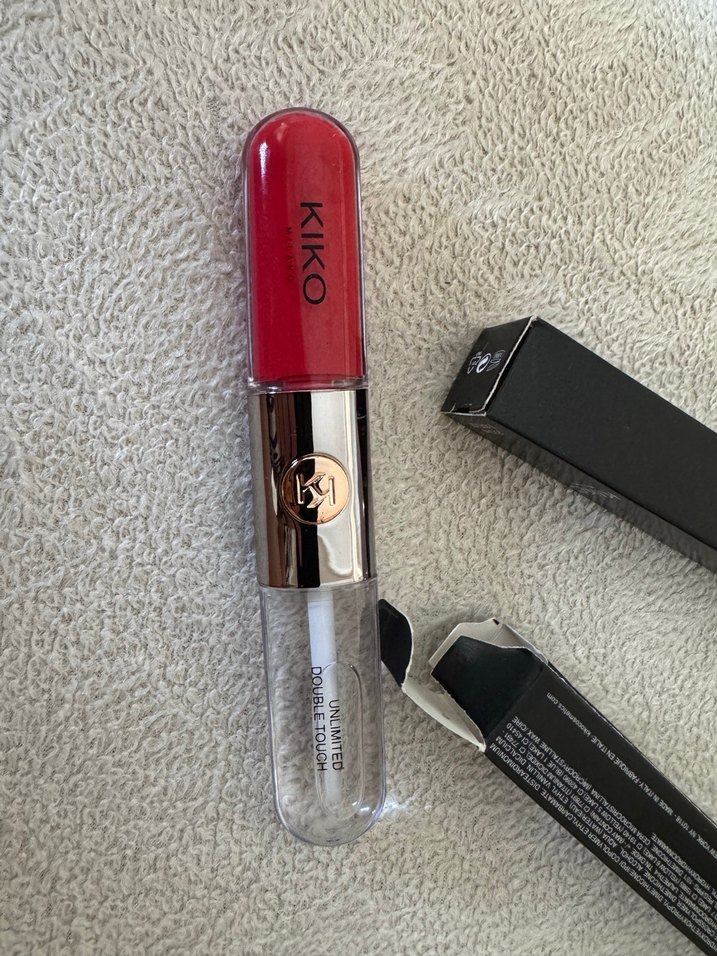 KIKO Double Touch Parlak Ruj - Görsel 3