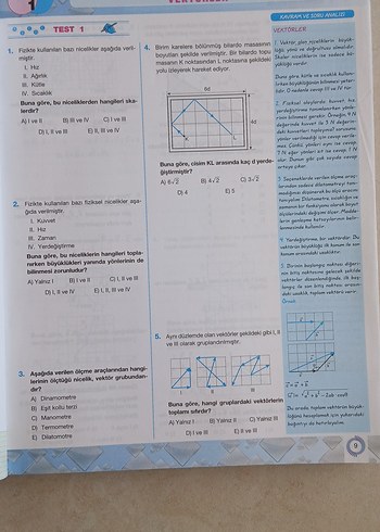 YKS Fizik Soru Kitabı B - Cemil Ayan