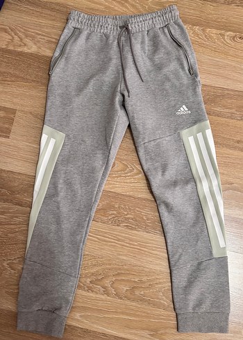 Gri Adidas Spor Eşofman Altı