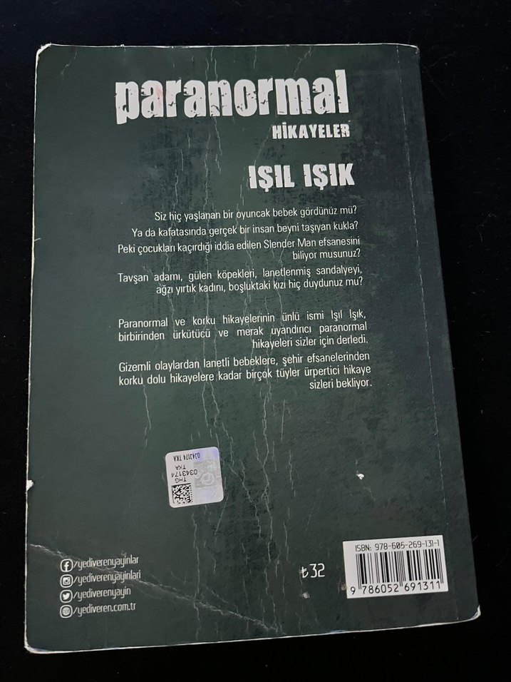 Işıl Işık Paranormal Hikayeler Kitabı - Görsel 2