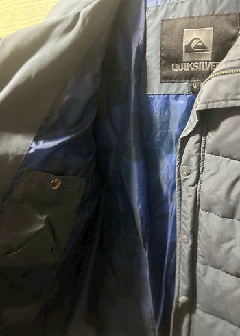 Quiksilver koyu lacivert erkek mont - Görsel 6