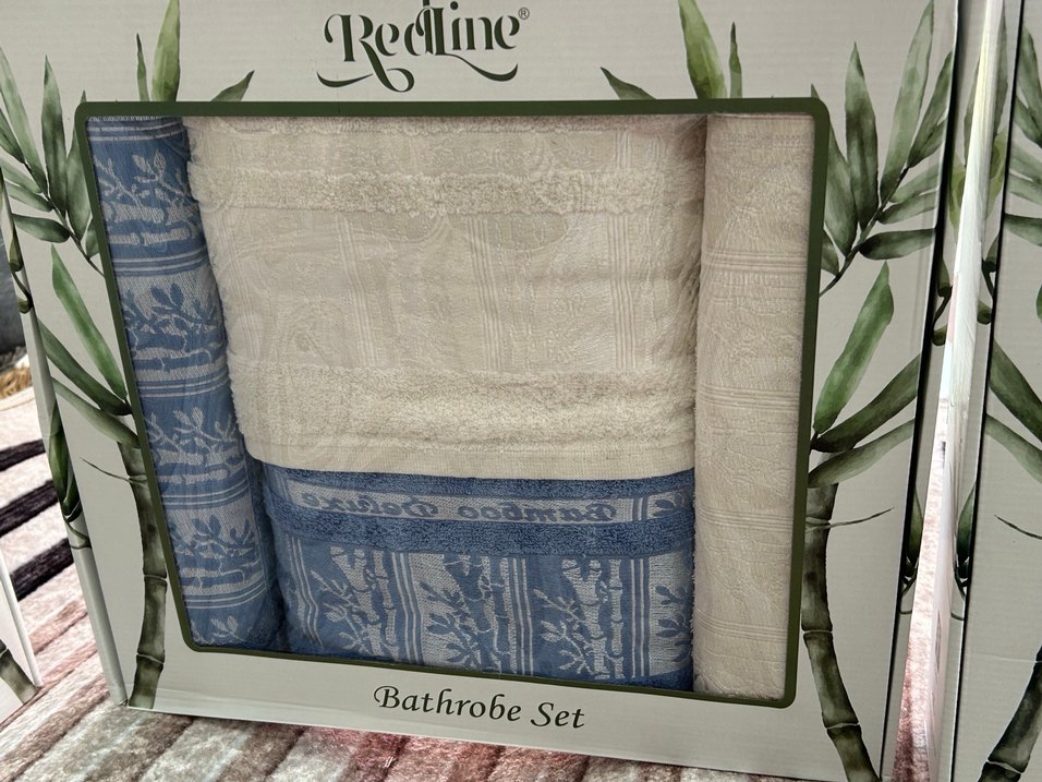 Nakışlı Bohem Hamam Seti - Görsel 5