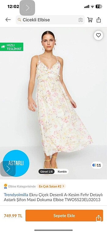 Trendyolmilla elbise