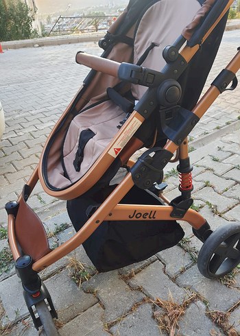 15-36 kg Beden Siyah Bebek Arabası ve Oto Koltuğu Seti