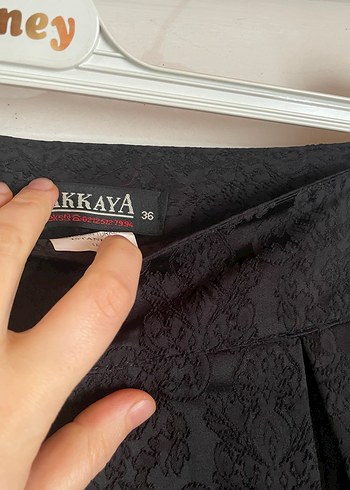 Siyah Pilili Uzun Gotik Etek - Görsel 2