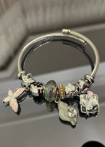 Mavi Kurdele Detaylı Kadın Bileklik - Görsel 7