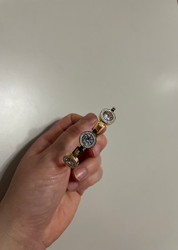 Altın Renkli Tokalı Kadın Bileklik - Görsel 5