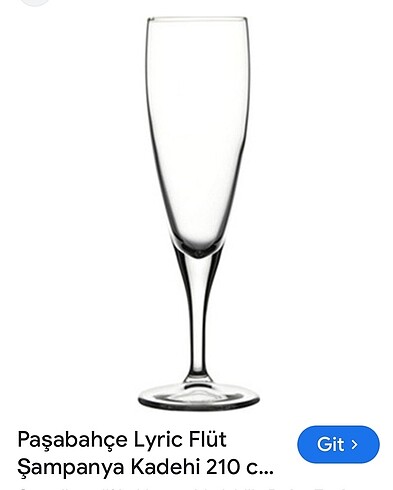 Beden Paşabahçe ikili şampanya kadehi