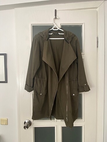 Haki Yeşil Trençkot/Parka (36) - Görsel 2