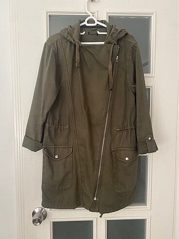 Haki Yeşil Trençkot/Parka (36) - Görsel 4