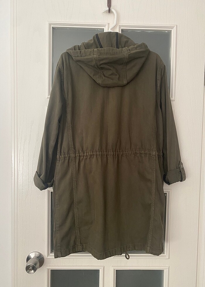Haki Yeşil Trençkot/Parka (36) - Görsel 3