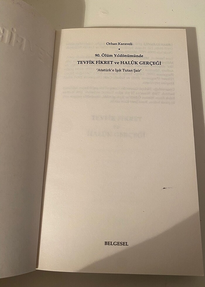 Tevfik Fikret ve Harun Gerçeği (Orhan Karaveli) - Görsel 3