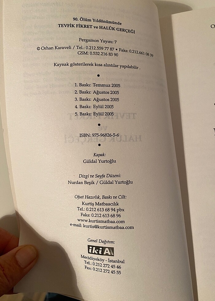 Tevfik Fikret ve Harun Gerçeği (Orhan Karaveli) - Görsel 4