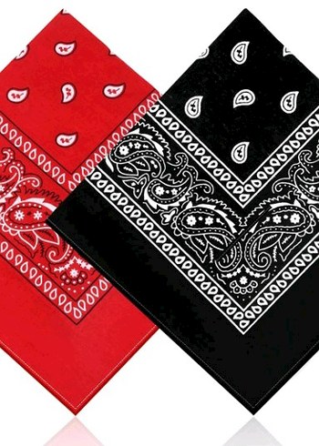 Kadın Retro Bandana Fular Seti