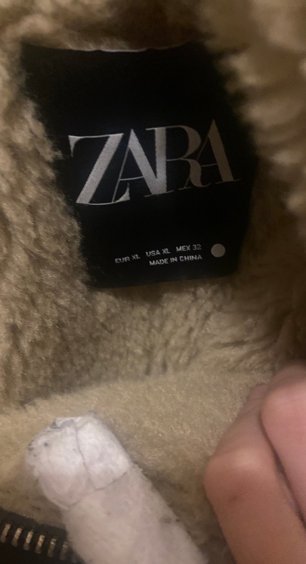 Kürklü Kahverengi Deri Biker Ceket - Görsel 2