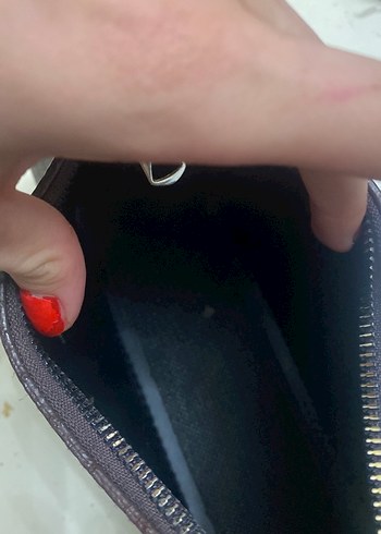 Louis Vuitton Bordo Desenli Kadın Çanta - Görsel 3