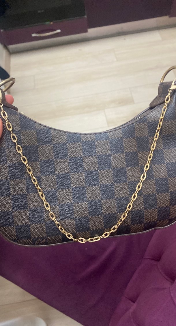 Louis Vuitton Bordo Desenli Kadın Çanta - Görsel 2