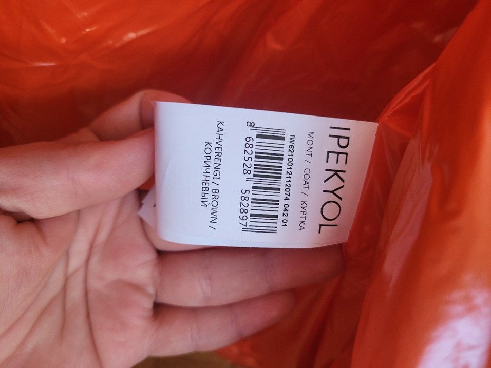 Kadın Parlak Kahverengi mont - Görsel 5