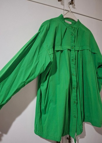 Yeşil bayan gömlek - Görsel 2