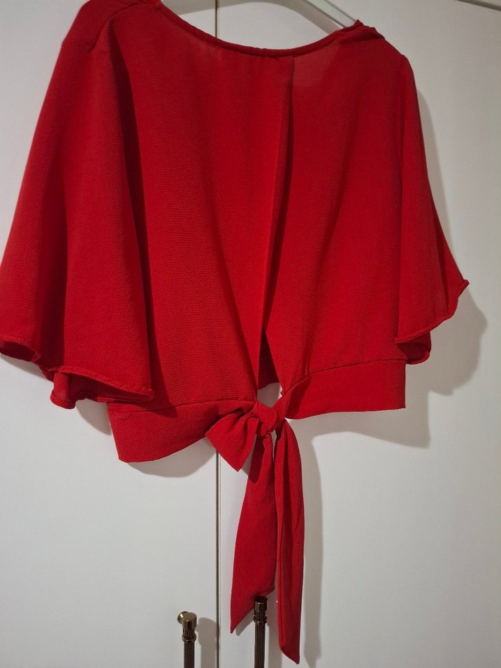 Kırmızı  Bluz - Görsel 2