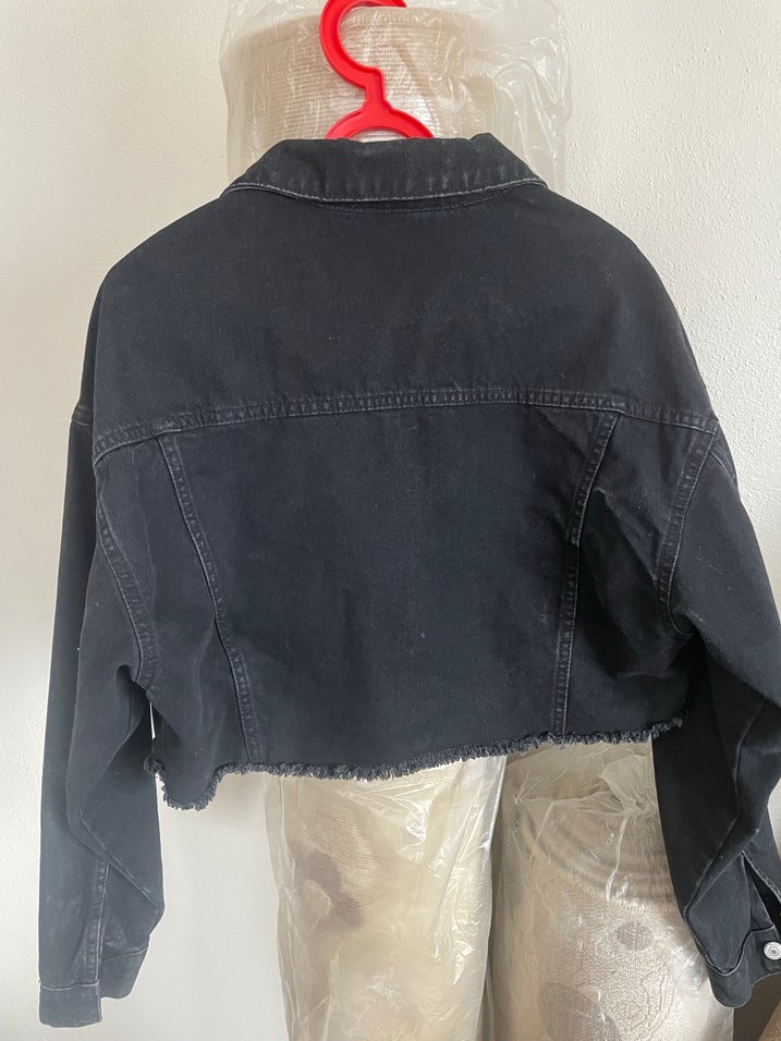 Siyah kot ceket - Görsel 2