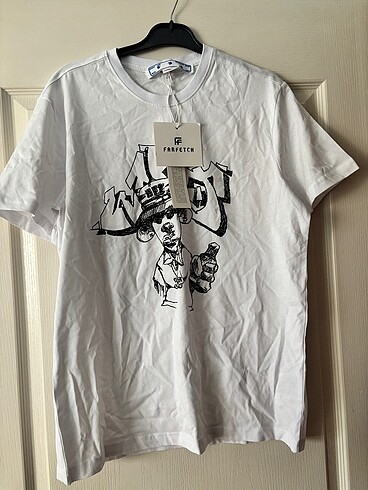 oversize off white ithal beyaz tişört