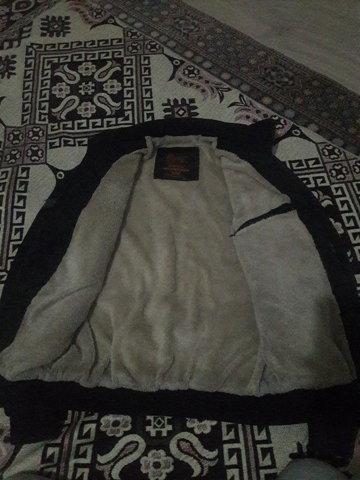 Siyah Fermuarlı Erkek Street Wear Ceket - Görsel 2