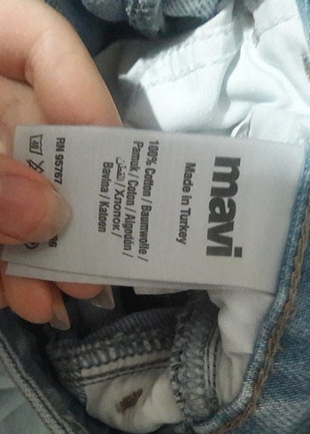 Gri Midi Boy Kadın Denim Jean - Görsel 3