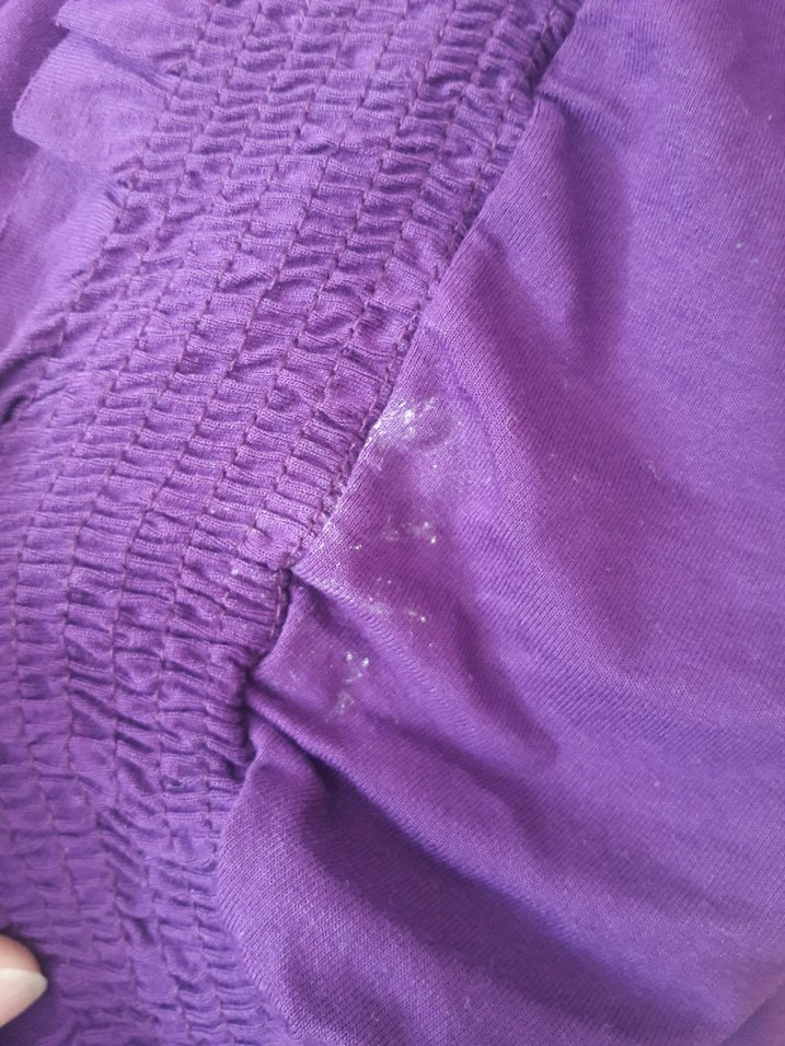 Kız Çocuk Mor Keten Fırfırlı Bolero - Görsel 2